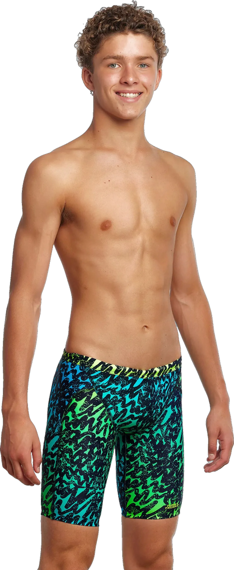 Джаммеры FUNKY TRUNKS Boys Training Jammers Spraying Alive