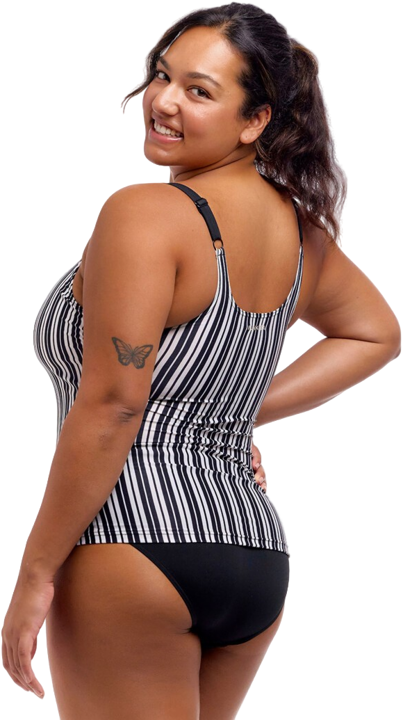 Купальник FUNKITA с поддержкой Chain Gang (Scoop Neck Tankini Top & Brief)